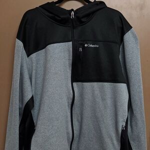Columbia Black and Gray Hoodie